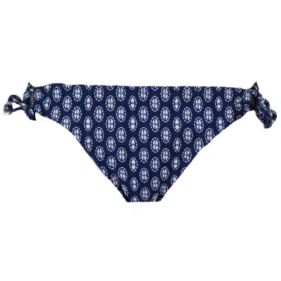 Jessica Simpson Womens Printed Side Tie Swim Bottom Separates In Multi