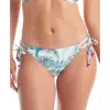 Jessica Simpson Womens Side Tie Printed Swim Bottom Separates In Multi