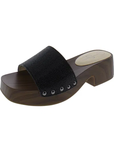 Jessica Simpson Womens Textured Studded Clogs In Multi