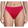 Jessica Simpson Womens Velveteen Hipster Swim Bottom Separates In Pink