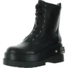 Jessica Simpson Women's Imelda Lace-up Platform Wedge Combat Booties In Black
