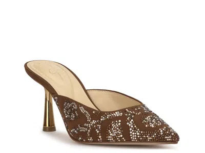 Jessica Simpson Xia Mule In Brown