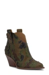 Jessica Simpson Zadie Bootie In Green