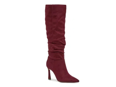 Jessica Simpson Zargen Slouch Boot In Burgundy