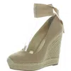 Jessica Simpson Zexie Womens Wrap Wedge Heels In Gray