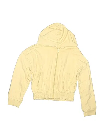 Pre-owned Jessica Simpson Kids' Zip Up Hoodie In Yellow