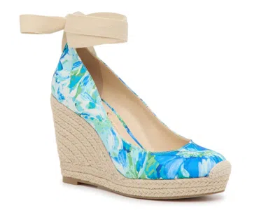Jessica Simpson Ziven Espadrille Wedge Pump In Multi