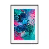 Jessica Slack Studio Blue Fever Dream High - Abstract Print In Multi
