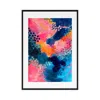 Jessica Slack Studio Flamingo Pink Sunrise In Multi