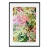 Jessica Slack Studio Green Fresh As A Daisy - Abstract Floral Print In Multi