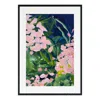 Jessica Slack Studio Luscious Green - Abstract Floral Print In Green