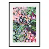 Jessica Slack Studio Pink Violet Wonder - Abstract Floral Print In Pink