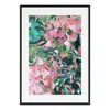 Jessica Slack Studio Pink Where Tulips Grow - Abstract Floral Print In Multi
