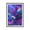 Jessica Slack Studio Purple / Pink / Purple I Was Enchanted To Meet You - Large Abstract Print