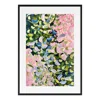 Jessica Slack Studio White Blossom Garden - Large Abstract Print In Multi