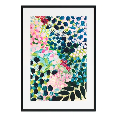 Jessica Slack Studio Wild Flowers - Abstract Floral Print In Multi