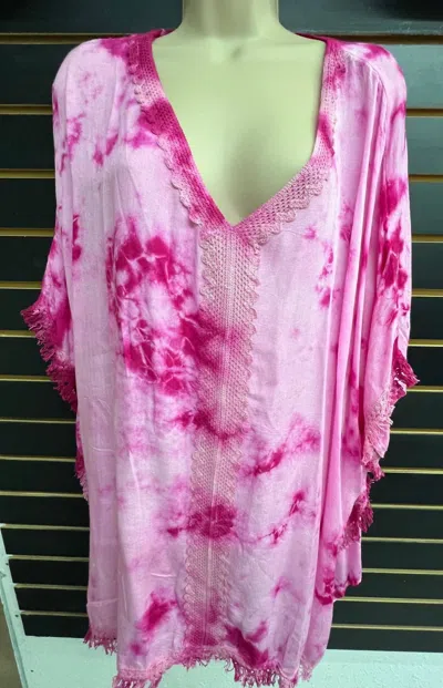 Jessica Taylor Women's Sunset Escape Kaftan In Fuchsia In Pink