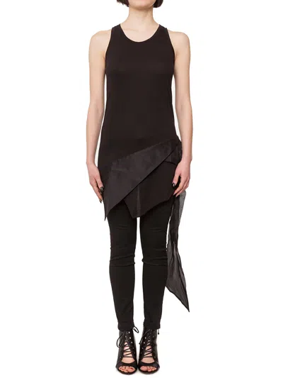 Jessica Trosman Cotton And Silk Tank Top