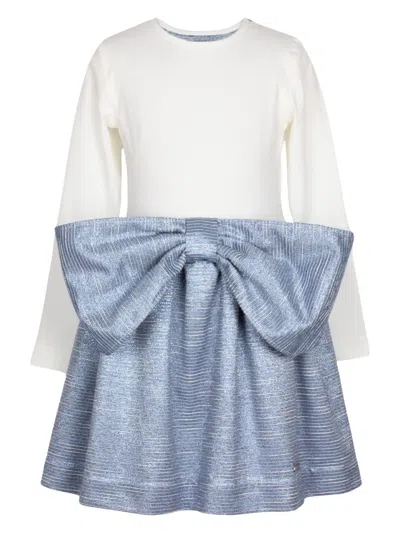 Jessie And James Kids' Belle Cotton Dress In White