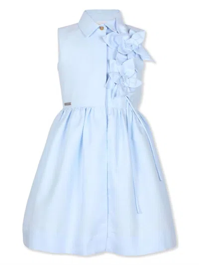 Jessie And James Kids' Evergreen Dress In Blue
