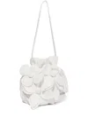 Jessie And James Floral Appliqué Bag In White