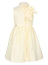 JESSIE AND JAMES FLORAL-APPLIQUÉ DRESS