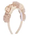 JESSIE AND JAMES FLOWER-DETAILING HEADBAND