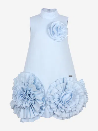 Jessie And James Babies' Girls Cupcake Dress In Blue
