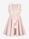 Jessie And James Girls Honey Bunch Dress In Pink