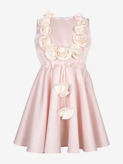 Jessie And James Babies' Girls Honey Bunch Dress In Pink