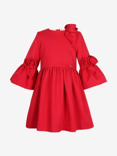 Jessie And James Babies' Girls Juliet Dress In Red