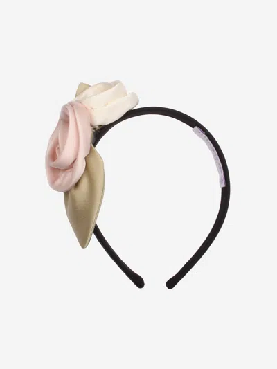 Jessie And James Kids'  Girls Midsommer Headband In Black