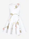 Jessie And James Girls Rain Of Flowers Dress In White