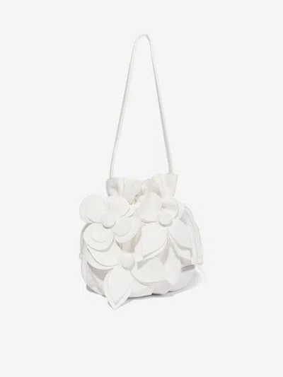 Jessie And James Kids'  Girls Willow Flower Bag In White