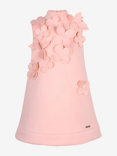 Jessie And James Kids' Girls Willow Sleeveless Dress In Pink