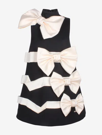 Jessie And James Babies'  Girls Wrap Up Dress In Black