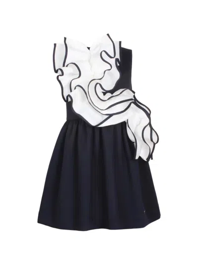 Jessie And James Kids' Light Breeze Dress In Black