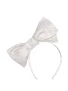 Jessie And James Oversize-bow Headband In Gold