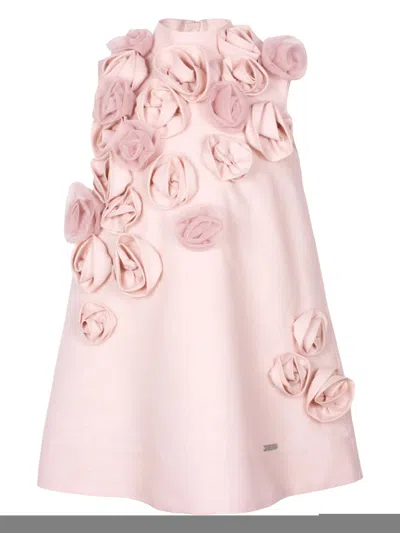 Jessie And James Kids' Ring A Ring O Roses Dress In Pink