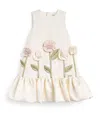 Jessie And James Satin Walk In The Park Dress In Neutral