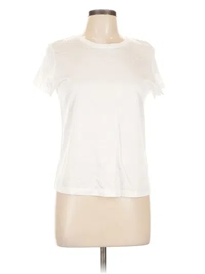 Pre-owned Jessie Liu Short Sleeve T-shirt In White