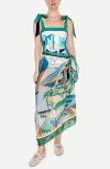 Jessie Zhao New York Beach Sarong Wrap