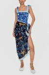 Jessie Zhao New York Beach Sarong Wrap