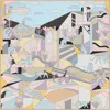 Jessie Zhao New York Double Sided Silk Scarf Of Jungle Puzzle