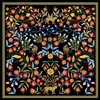 Jessie Zhao New York Double Sided Silk Scarf Of Night Imagination