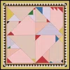 Jessie Zhao New York Double Sided Wool Silk Scarf In Color Recombination