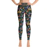 Jessie Zhao New York High Waist Yoga Leggings In Jungle Night