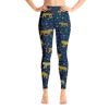 Jessie Zhao New York High Waist Yoga Leggings In Leopards Land