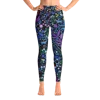 Jessie Zhao New York High Waist Yoga Leggings In Night Garden