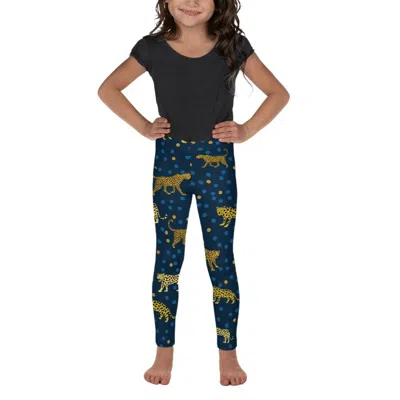 Jessie Zhao New York Kids Leggings In Leopards Land